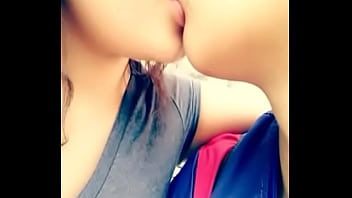 lip and boob kissing sex