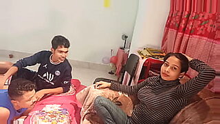 sister lesbian with friend caught by brother and join them