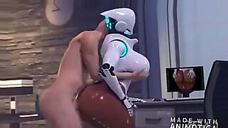 robot and gril sex