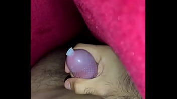 7 inch brown dick strocking till cum shot