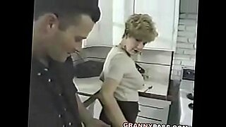 pale blonde lily gets her pussy licked and fucking doggystyle in the kitchen