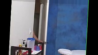 pale blonde lily gets her pussy licked and fucking doggystyle in the kitchen