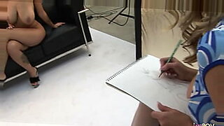 2 new zealand girls in pantyhose rubbing each other pussies and themselves on the couch in the roo10