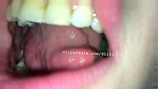 bin load in her mouth