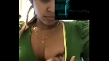 fest girl showing tits public train