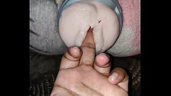 black cock pumping cum inside wife pussy