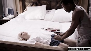 amateur white tgirl slave face fucked by a black cock