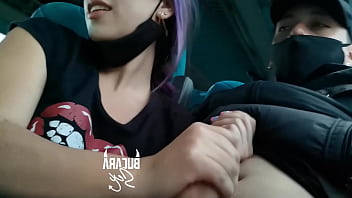 sex in public bus hide cam