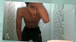 hot girl making pooping in toilet