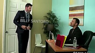 sex in office two man one girl