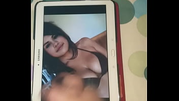 15 guys cum in girls face