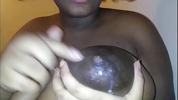guy takes his girl home and goes fucks her natural big breast friend and creams inside her