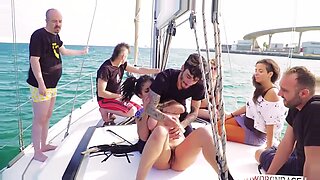 ass fucking on the boat