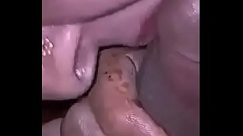 close up squirt in the mirror dildo