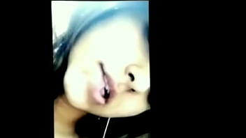 bin load in her mouth