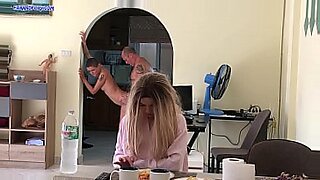 guy breaks in and makes dad watch while he fucks mom and daughter