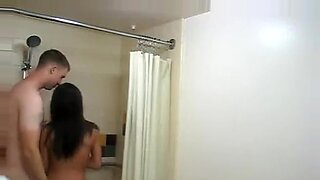 horny latina girlfriend squirting while watching porn