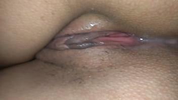 fuck that rubber pussy and wifes big pussy