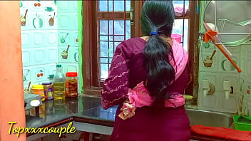 home maid in kitchen