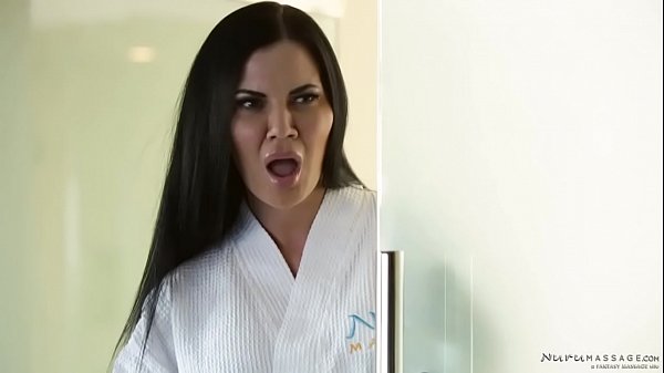 brunette ask sons friend to pass her a towel brazzers free porn