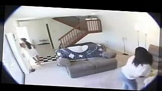 cheating wife doing sex with thief at husband back side